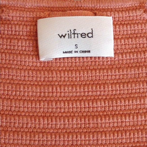 WILFRED Reception Dress in Soft Terracotta Size S/P NWT without tags - Picture 7 of 7